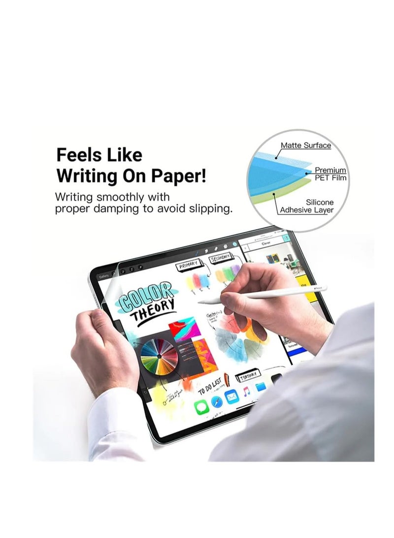 1Pack PET Matte Paperfeel Screen Protector for Xiaomi Pad 6s Pro 12.4 , Paper Gloss Anti-Glare Matte Screen Protectors, Drawing, Writing with The Stylus Pen Like on Paper - Image 1